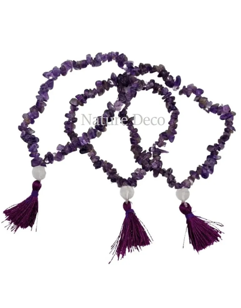 Armband Amethist met flos