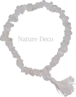 Armband Bergkristal met flos
