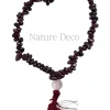Armband Granaat met flos