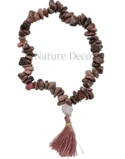 Armband Rhodoniet met flos
