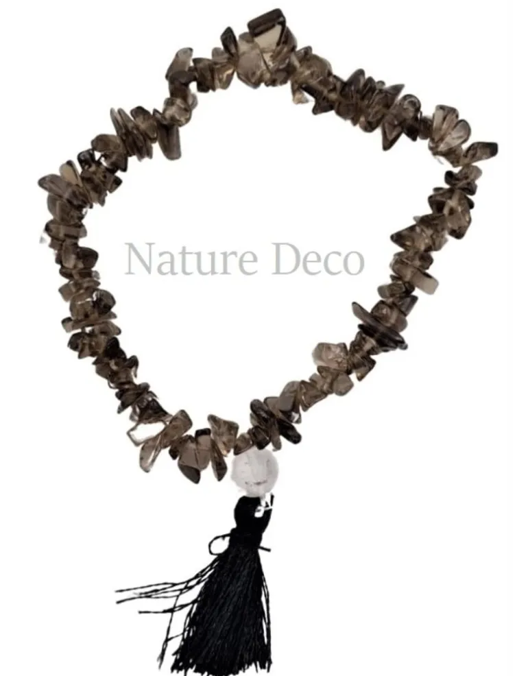 Armband Rookkwarts met flos