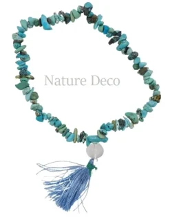 Armband Turkoois met flos