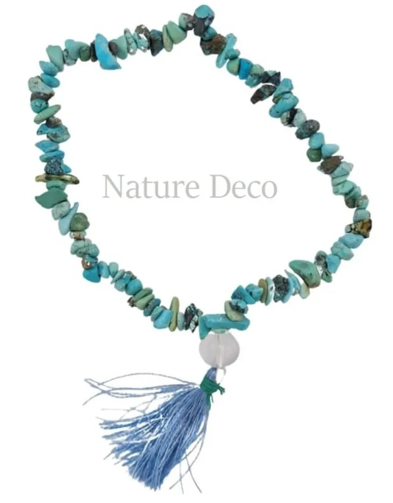 Armband Turkoois met flos