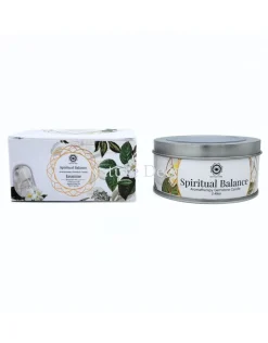 Aromatherapie edelsteen kaars Spiritual Balance Jasmine