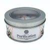 Aromatherapie edelsteen kaars Purification White Sage