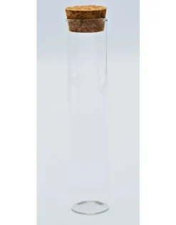 Cilinder glas 11cm buis kurk S