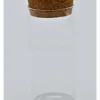 Cilinder glas M 9cm stolp/buis kurk