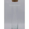 Cilinder glas XXL 30cm stolp/buis kurk