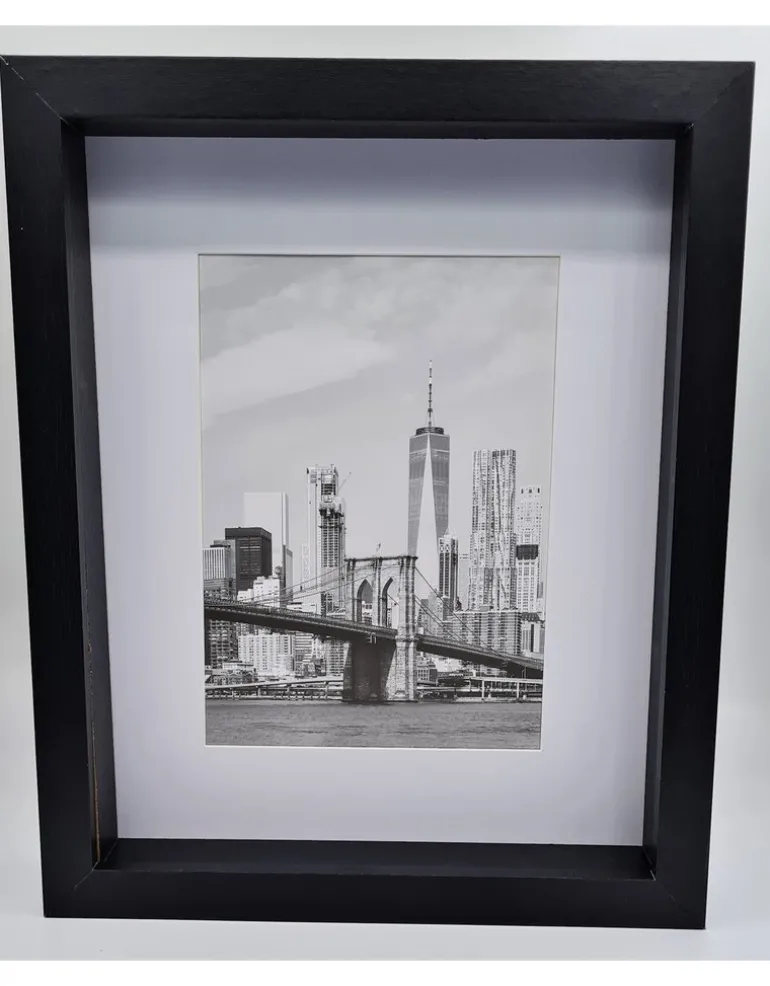 Extra dik luxe 3D lijst rechthoek 27 x 22 x 4,5cm