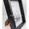 Extra dik luxe 3D lijst rechthoek 27 x 22 x 4,5cm 8 stuks