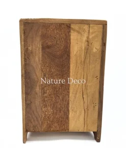 Houten ladekast met 4 laden
