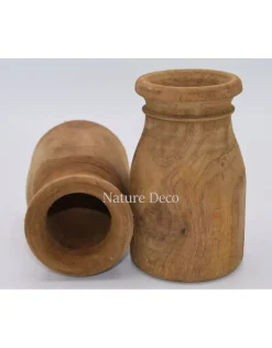 Houten pot/kruik nr2