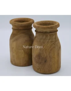 Houten pot/kruik nr2