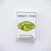 Insecten spelden RVS maat 00