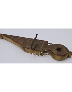 Kapstok hout/ijzer