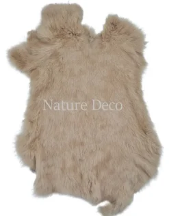 Konijnenvacht beige
