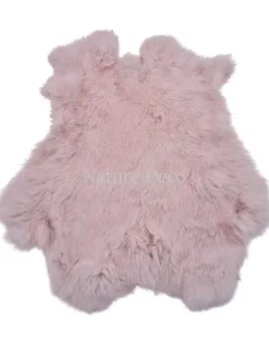 Konijnenvacht roze