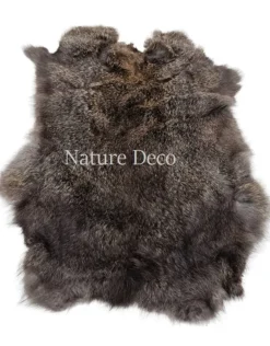 Konijnenvacht Wildkleur donker