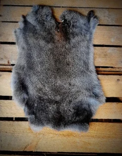 Konijnenvacht Wildkleur donker