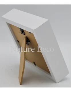 Luxe 3D lijst klein wit 12 x 12cm