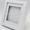 Luxe 3D lijst middel wit 17 x 17cm