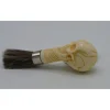 scheer kwast met schedel wit