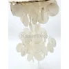 Schelpen mobiel "purely white" 21 x 35cm