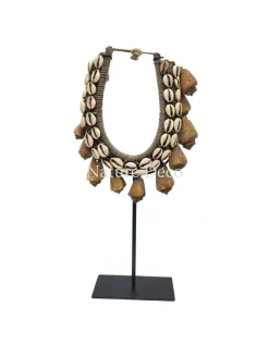 Schelpenketting op voet #8
