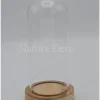 Stolp blanco wood LED 10x20,5cm ACTIEPRIJS!