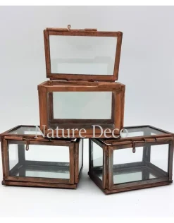 Vitrine box brons small