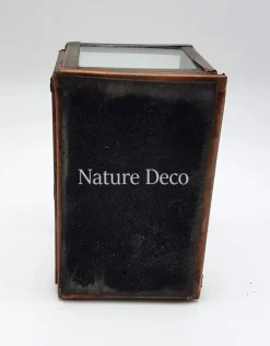 Vitrine box brons small