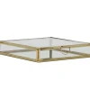 Vitrine box goud 20x20x4cm