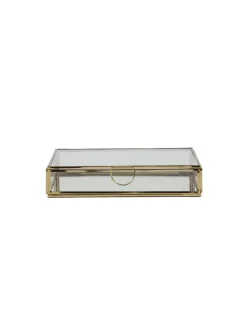 Vitrine box goud 20x20x4cm