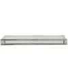 Vitrine box nikkel 40x18x3cm