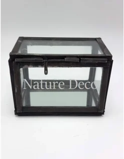 Vitrine box zwart small