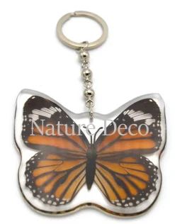 Vlinder sleutelhanger #1 (Danaus plexippus)